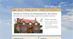 Desktop Screenshot of bird-homes.co.uk